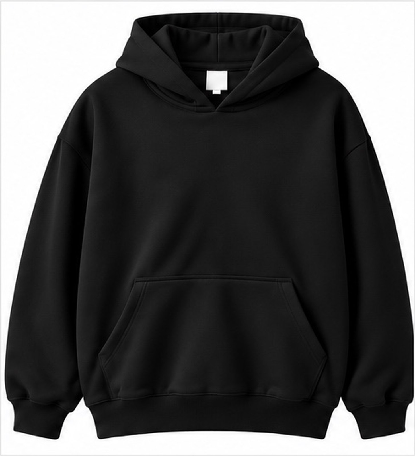 Black Oversized Hoodie