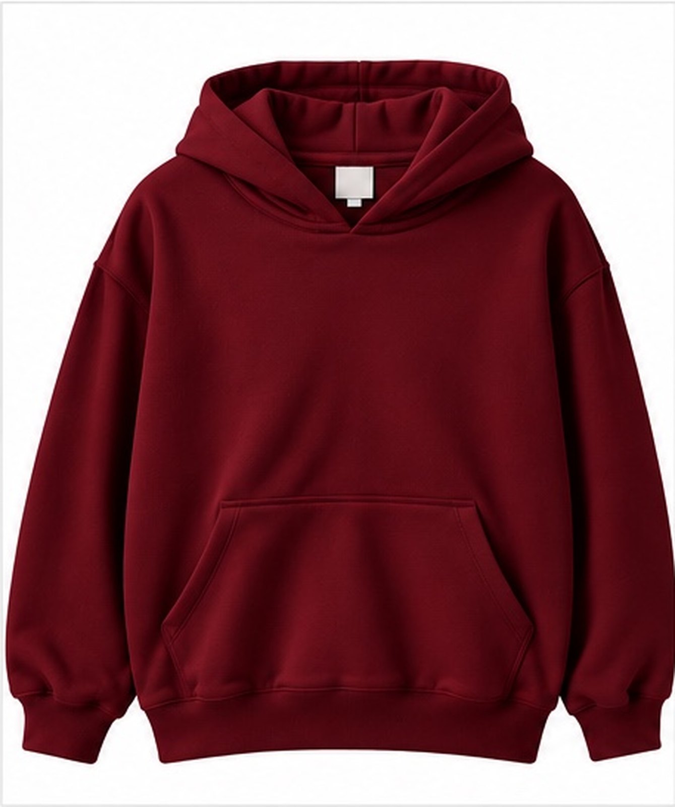 Burgundy Oversized Hoodie