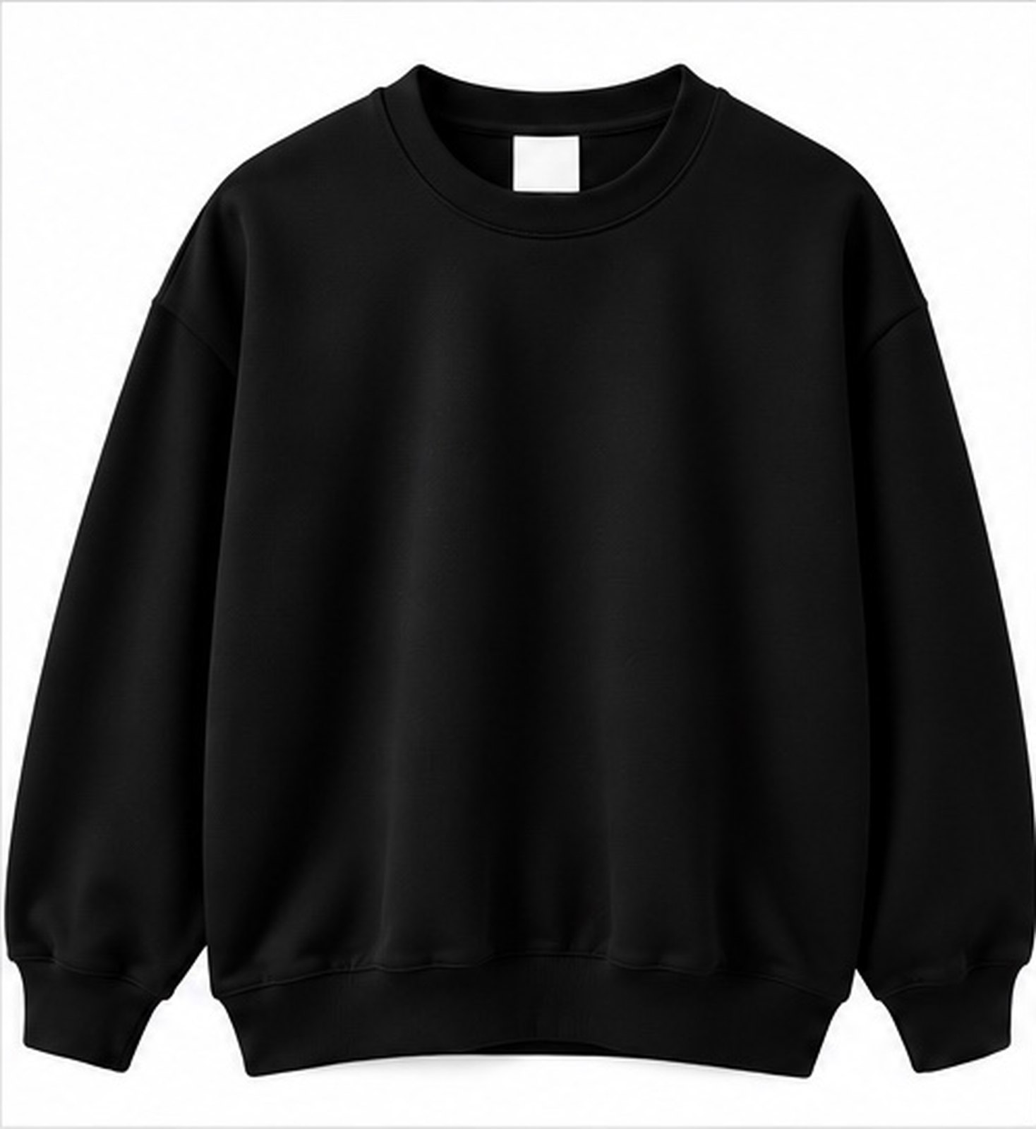 Black Oversized Sweatshirt