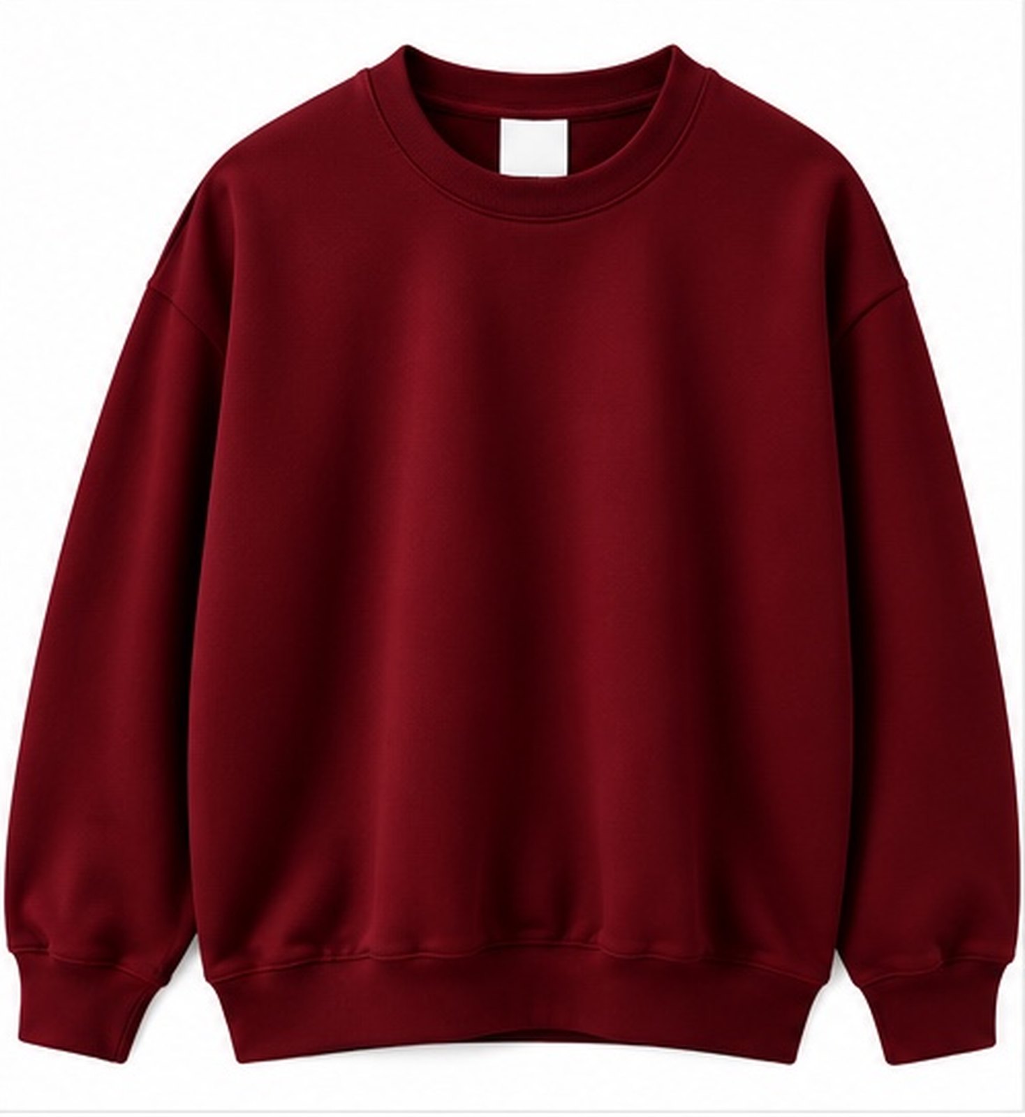 Burgundy Oversized Sweatshirt
