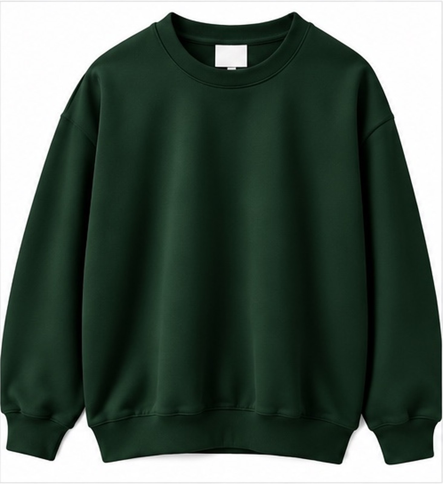Dark Green Oversized Sweatshirt