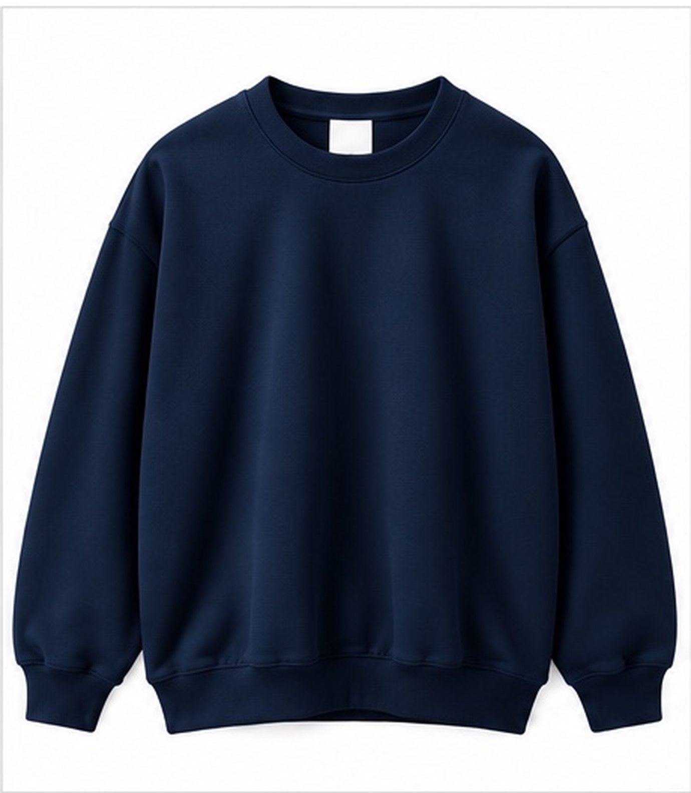 Navy Blue Oversized Sweatshirt