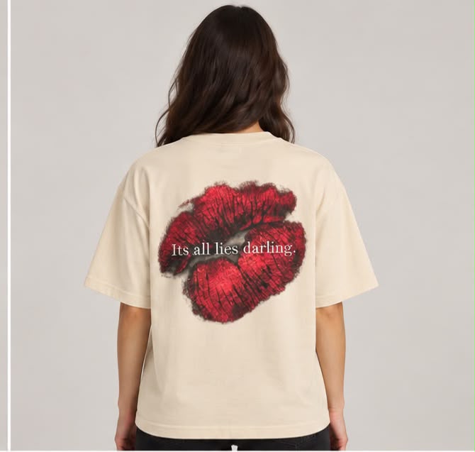 Lies Darling Oversized Tee