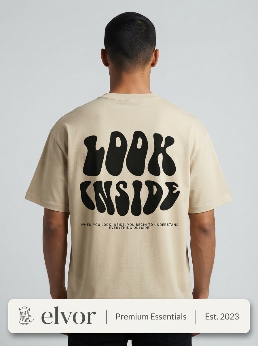 Look Inside Oversized Tee