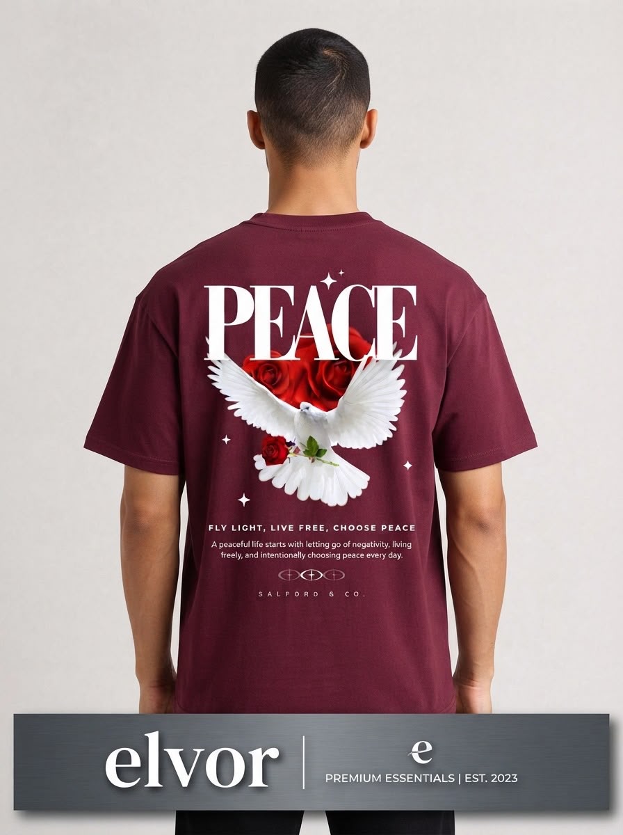 Peace Oversized Tee